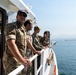 U.S. Coast Guard cutters sail with Lebanese vessel