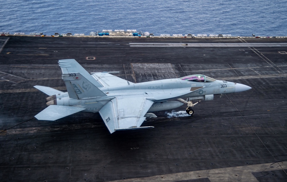 The Harry S. Truman Carrier Strike Group is on a scheduled deployment in the U.S. Naval Forces Europe area of operations, employed by U.S. Sixth Fleet to defend U.S., allied and partner interests.