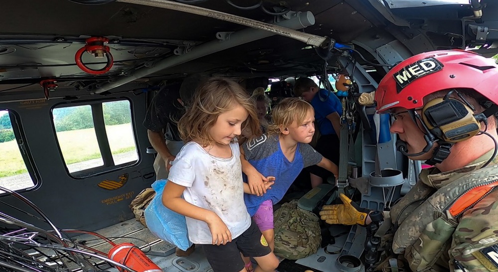 Kentucky National Guard Responds to Eastern Kentucky Floods