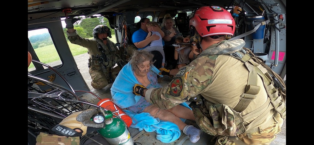 Kentucky National Guard Responds to Eastern Kentucky Floods