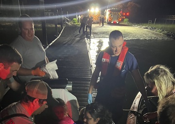 Coast Guard, partner agencies rescues 9 from water near Daufuskie Island