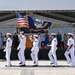 Guests render honors at the commissioning ceremony for USS Fort Lauderdale (LPD 28)