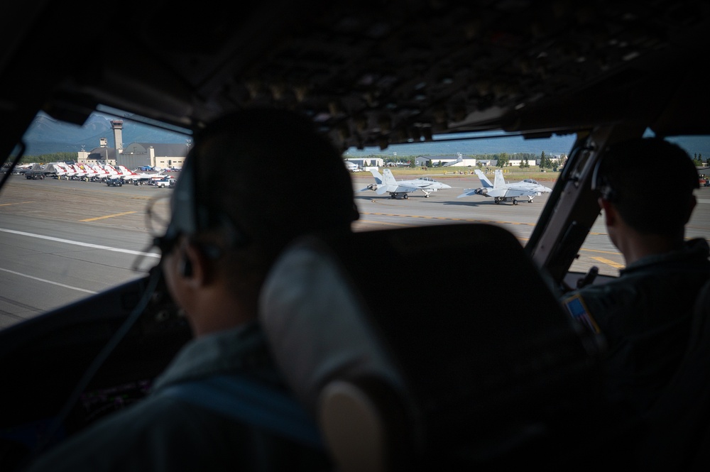 344th ARS flies familiarization flight for RED FLAG-Alaska 22-3