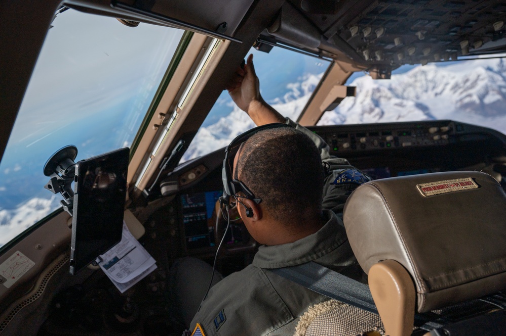 344th ARS flies familiarization flight for RED FLAG-Alaska 22-3