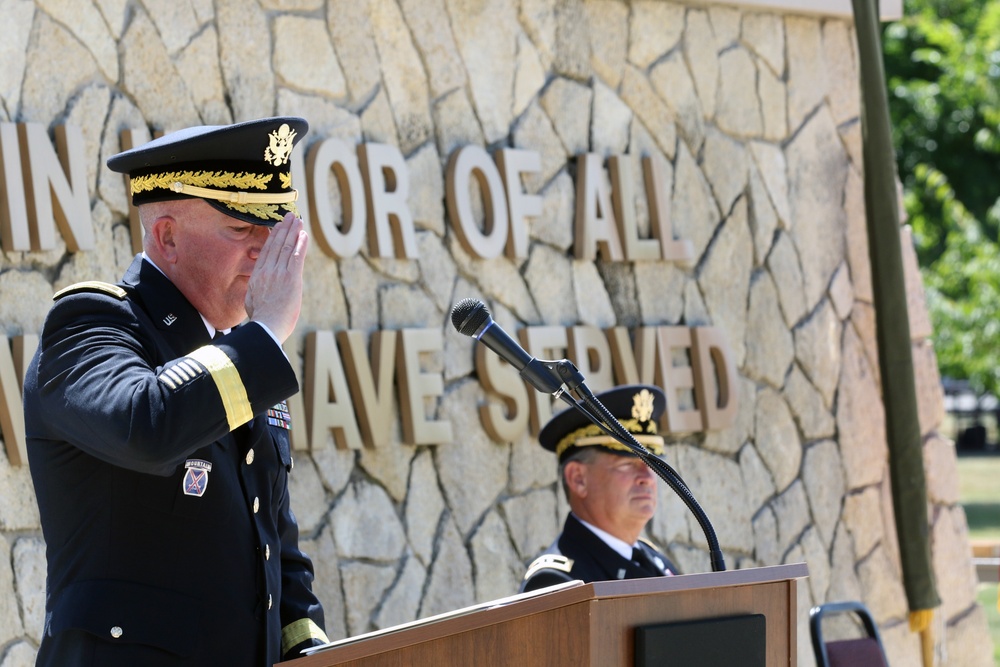 Maj. Gen. Guthrie retirement ceremony