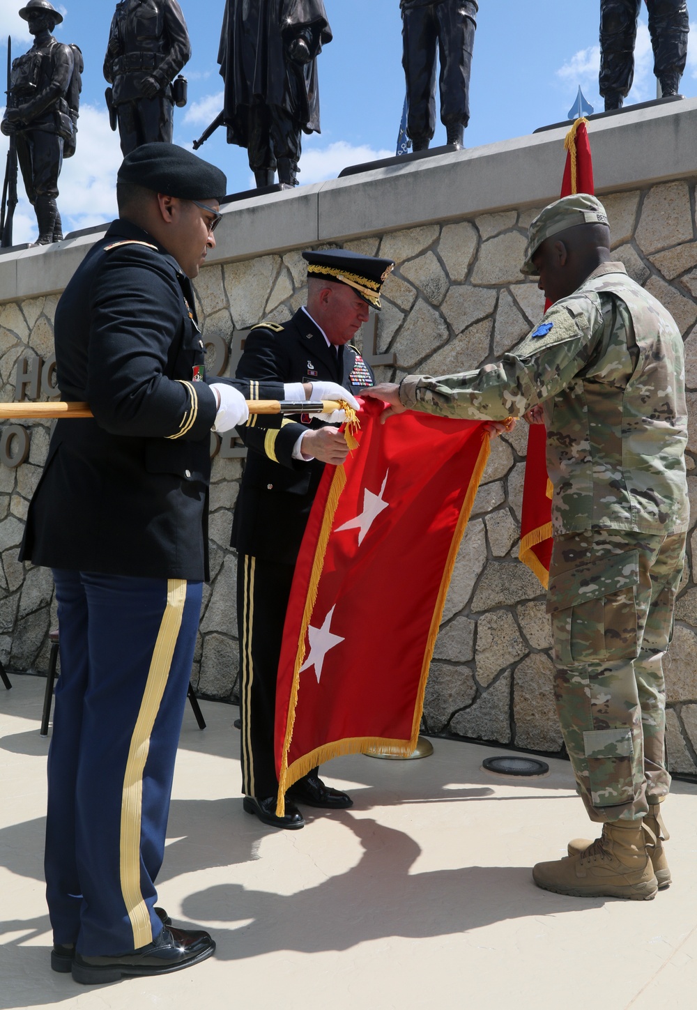 Maj. Gen. Guthrie retirement ceremony