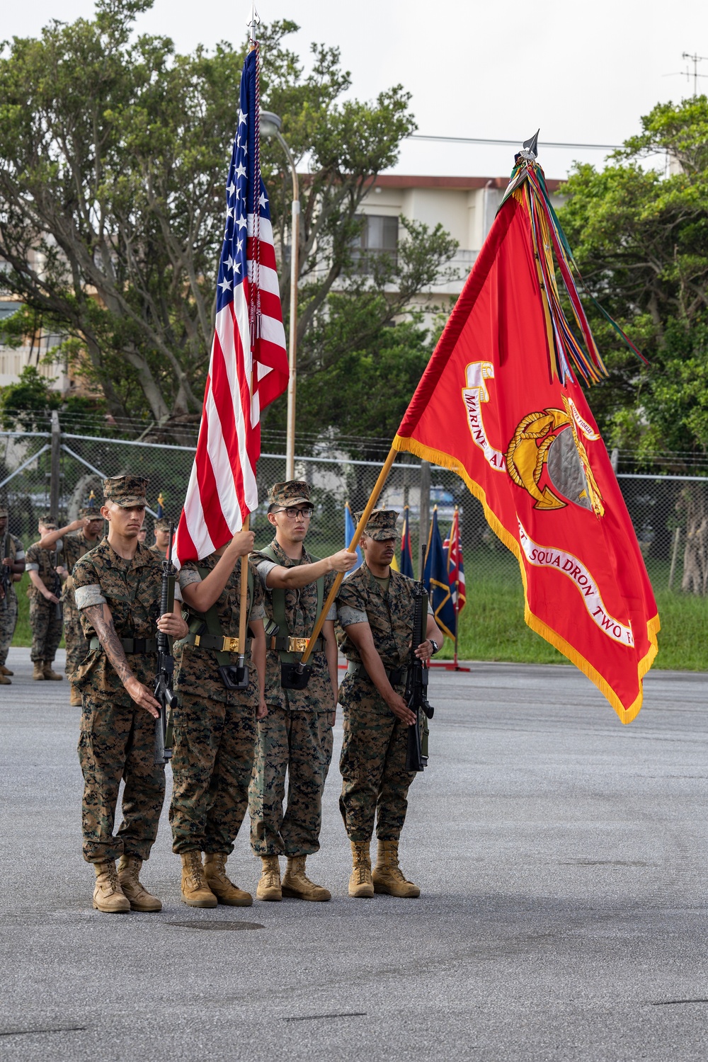 Sergeant Major Relief and Appointment: Marine Air Support Squadron 2