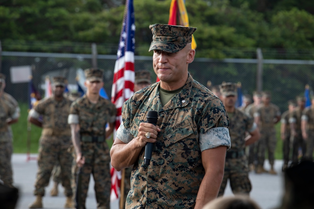 Sergeant Major Relief and Appointment: Marine Air Support Squadron 2