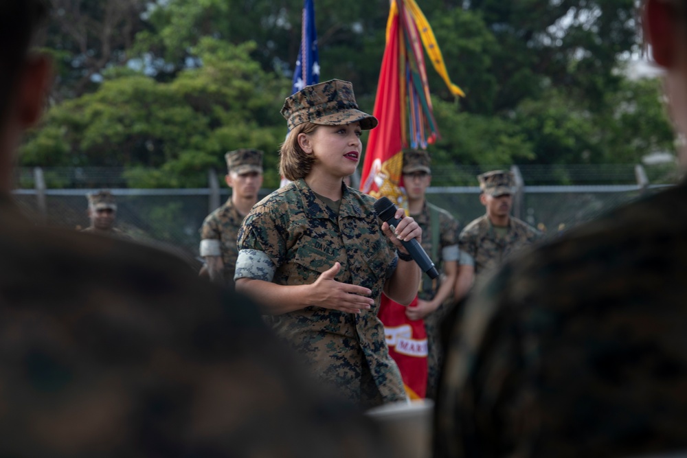 Sergeant Major Relief and Appointment: Marine Air Support Squadron 2