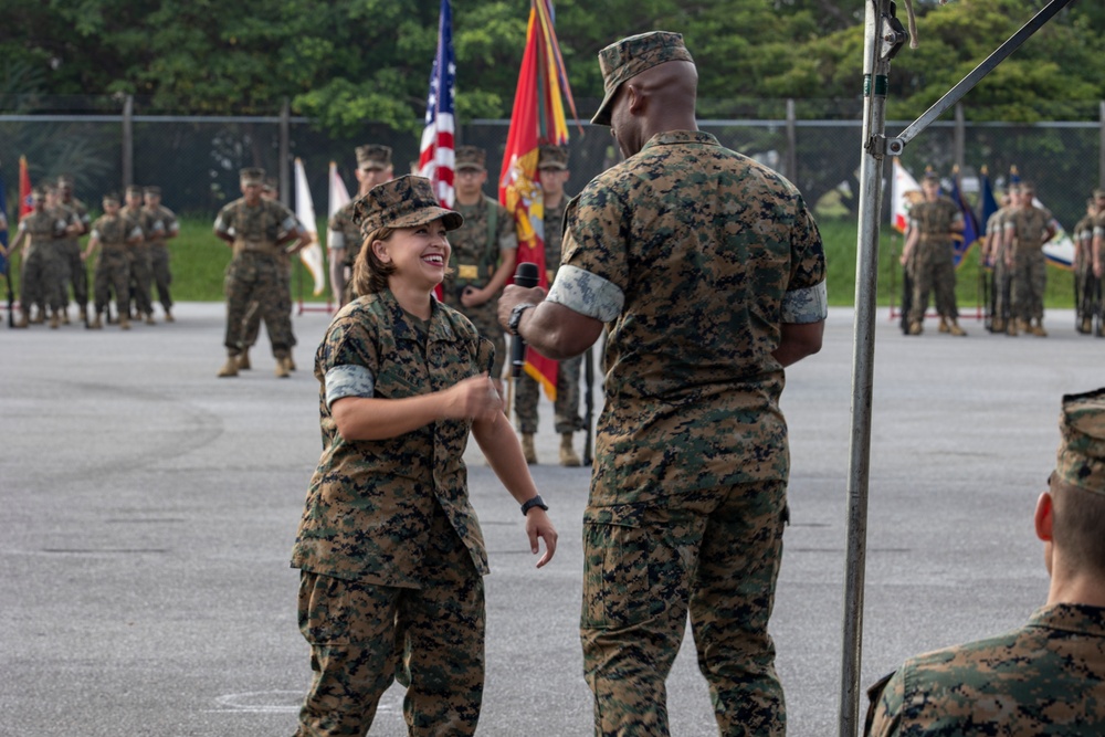 Sergeant Major Relief and Appointment: Marine Air Support Squadron 2