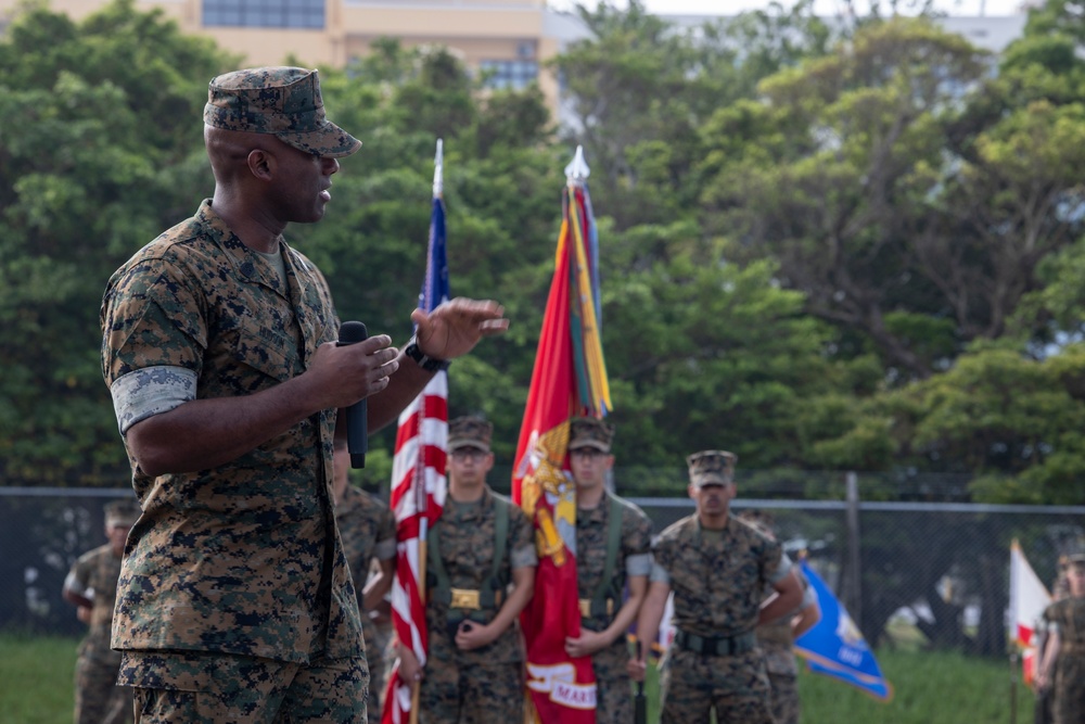 Sergeant Major Relief and Appointment: Marine Air Support Squadron 2