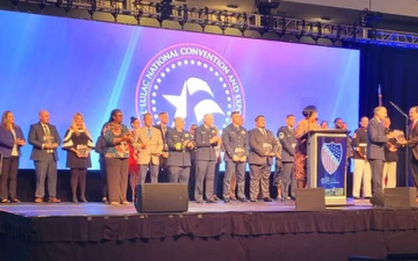 LULAC awards military, civilian members