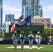 Padres Salute to the Navy Ceremony