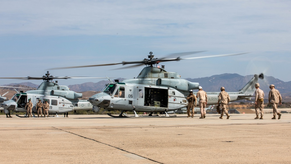 HMLA-775 prepares for EABO exercise during ITX