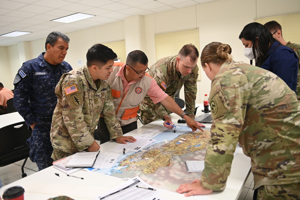 JTF-Bravo completes tabletop exercise with Salvadoran partners