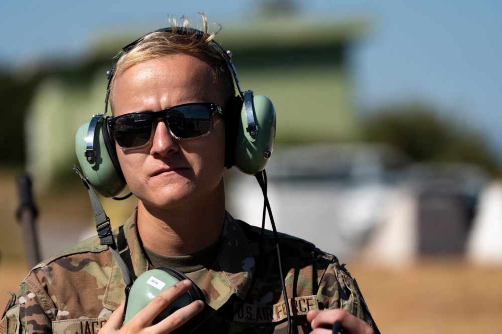 F-35 maintainers keep Lightning ready during exercise PR22
