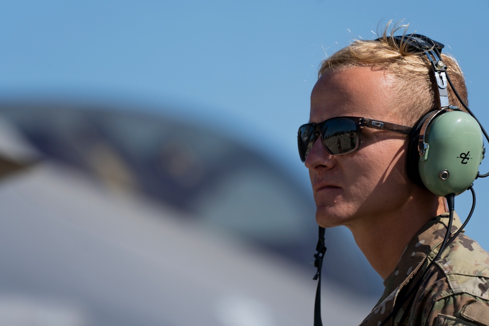 F-35 maintainers keep Lightning ready during exercise PR22