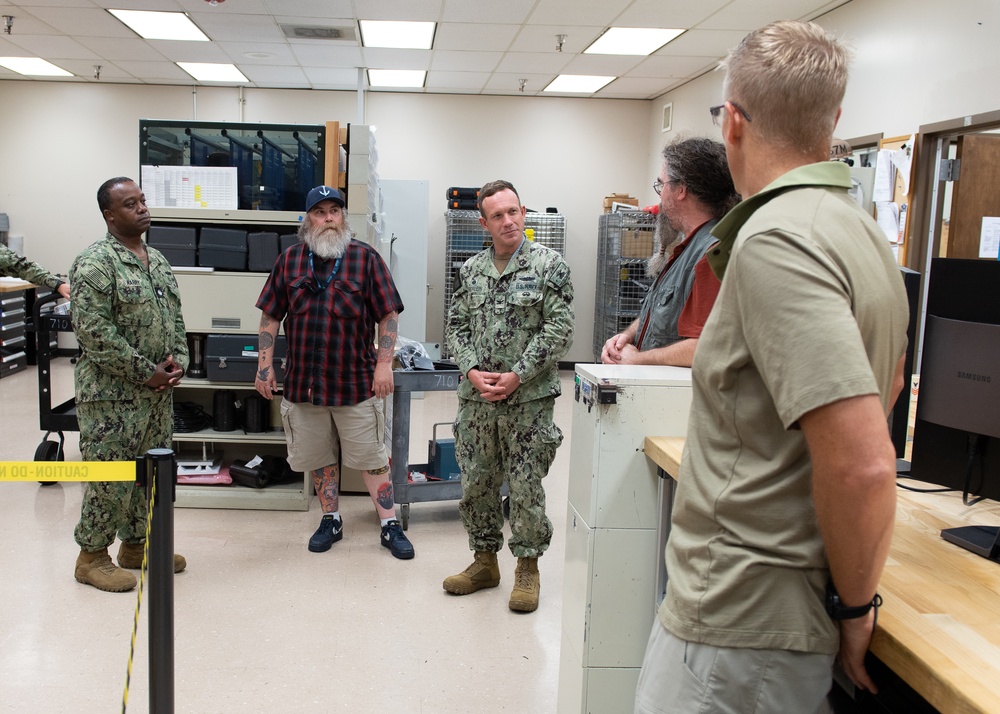 TRFB Leadership Visits Shop 67M for Gemba