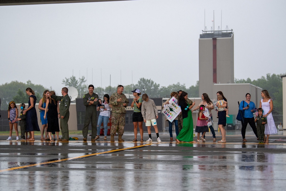 Airmen Return from Overseas Deployment