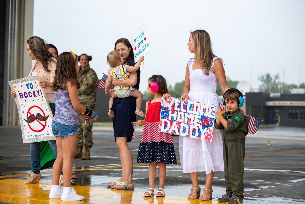 Airmen Return from Overseas Deployment