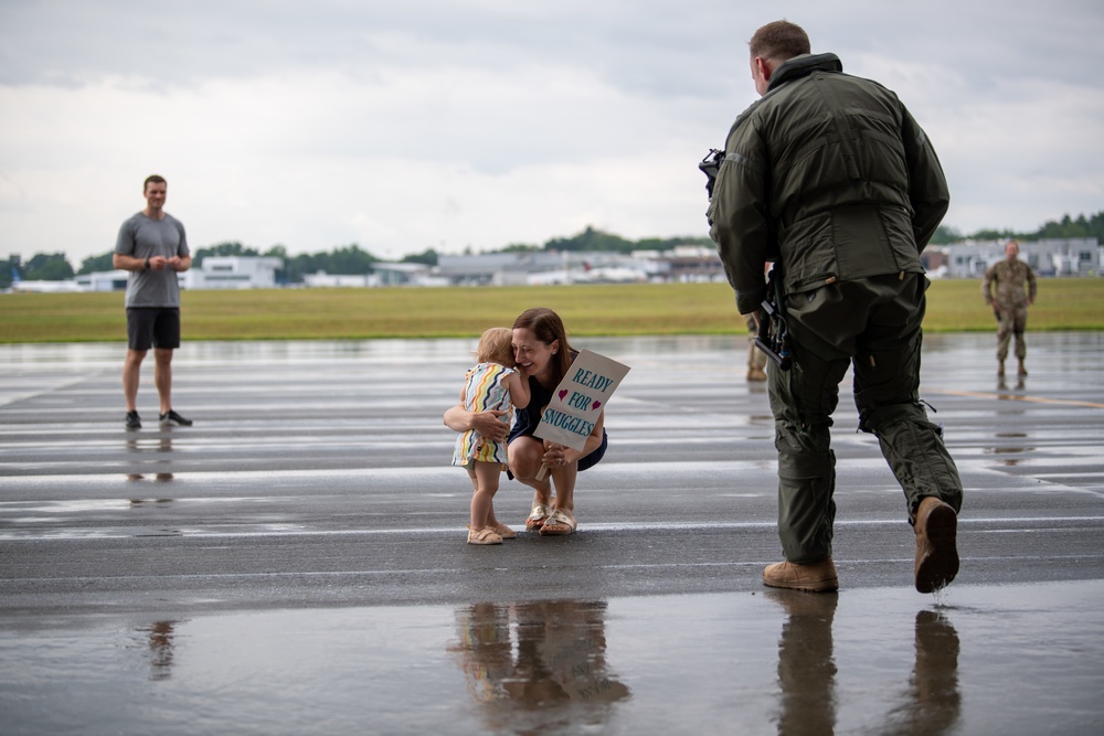 Airmen Begin Returning Home