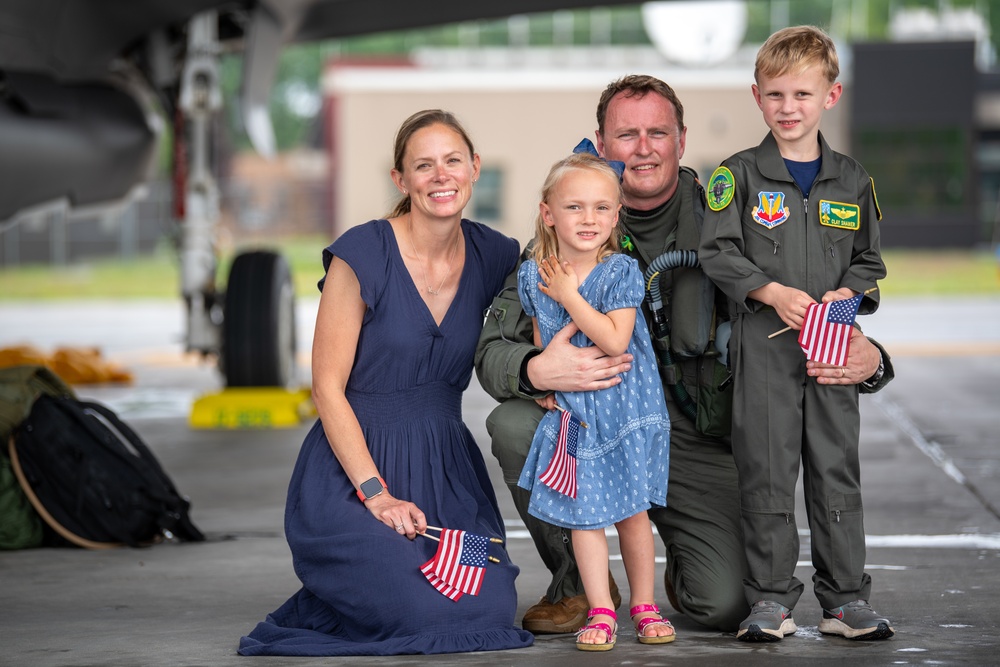 Airmen Begin Returning Home