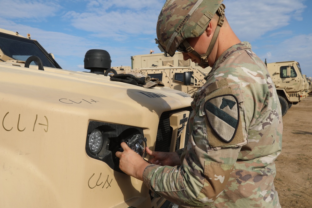 3rd Armored Brigade Combat Team, 1st Cavalry Division’s Tanks Arrive In Poland