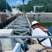 Cheatham Lock undergoes stop log seal maintenance