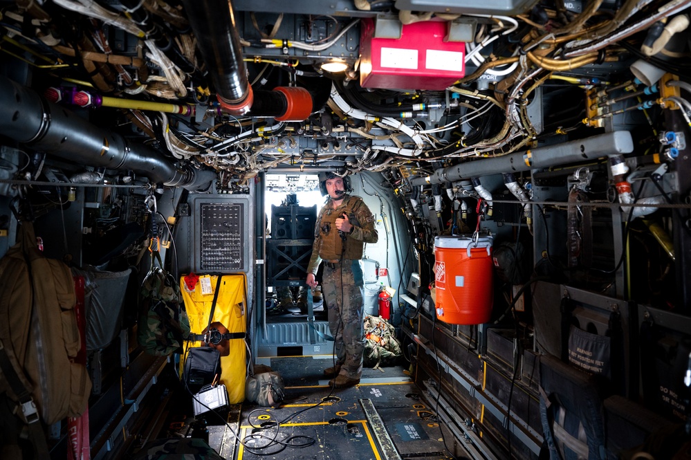 CV-22 Osprey training flight at Hurlburt Field