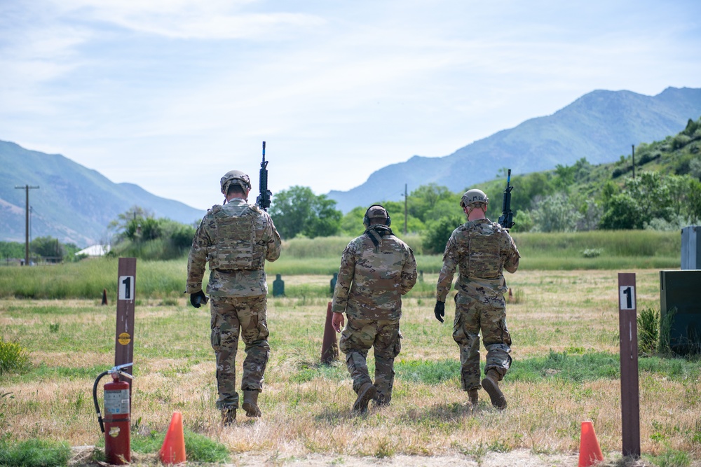 Shoot, Move, Communicate: 419th SFS Validates Weapons Training