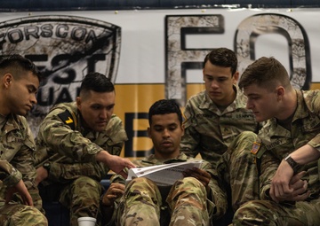 US Army Forces Command Best Squads Conduct Ice Breaker