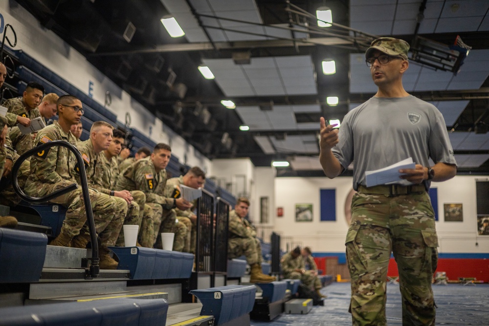 US Army Forces Command Best Squads Conduct Ice Breaker