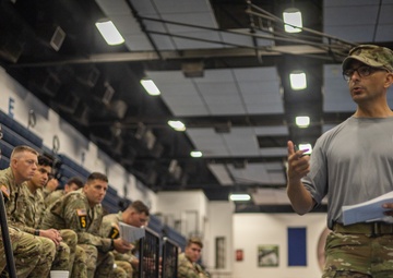 US Army Forces Command Best Squads Conduct Ice Breaker