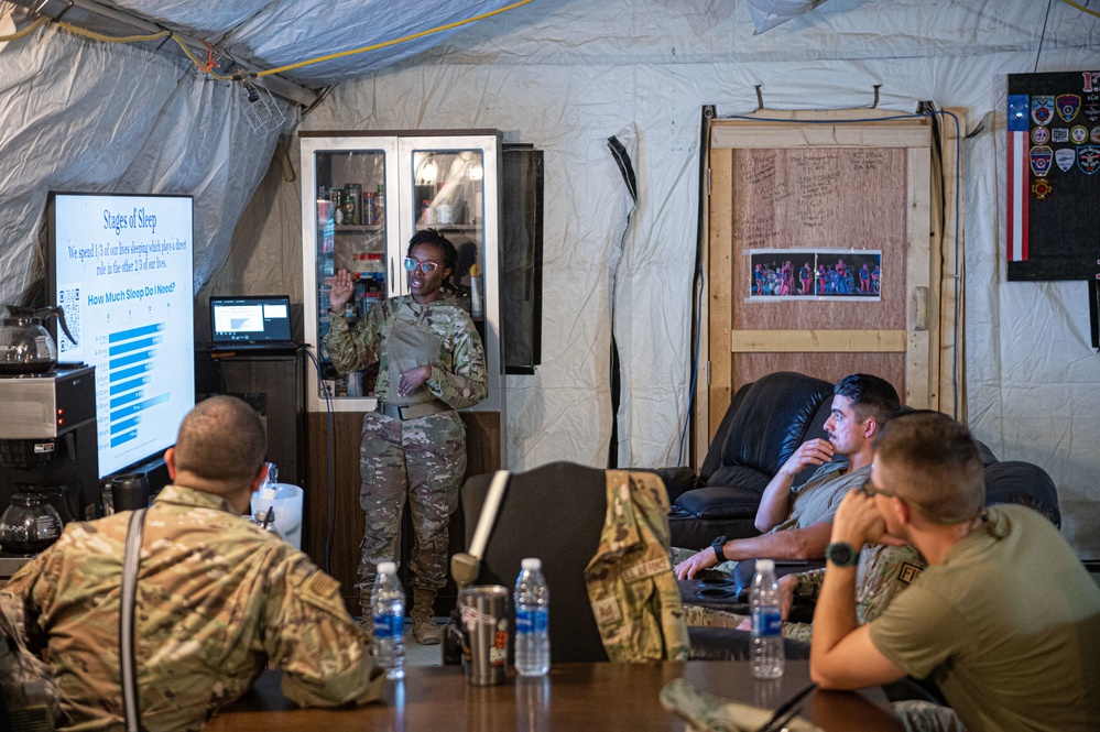 Airmen and soldier mental health technicians help normalize being human