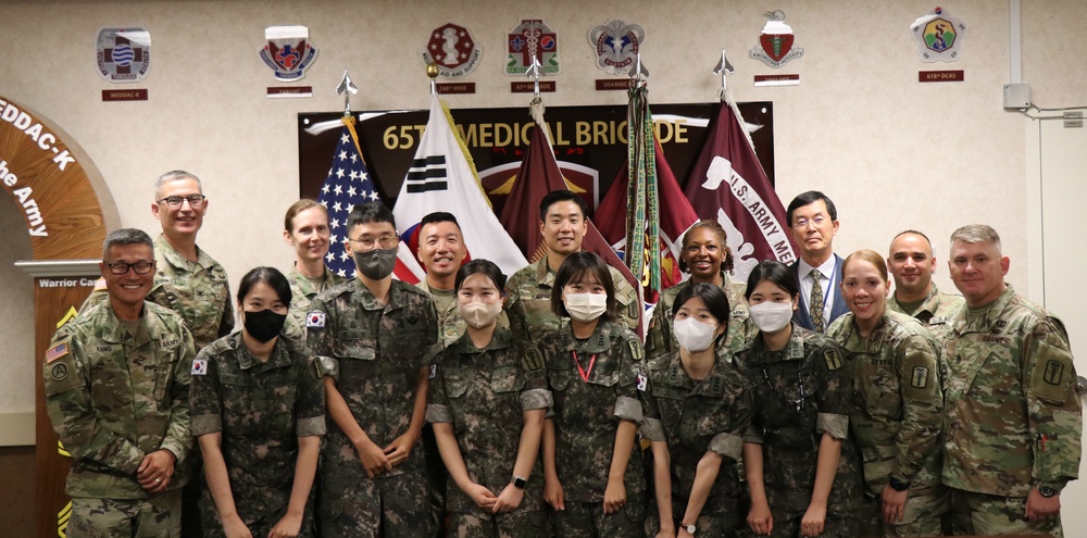 65th Medical Brigade ROKA Officers Patching Ceremony