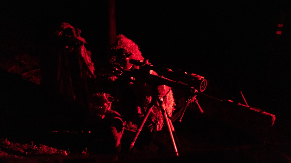 International Specialty Training Center Night Sniper Course