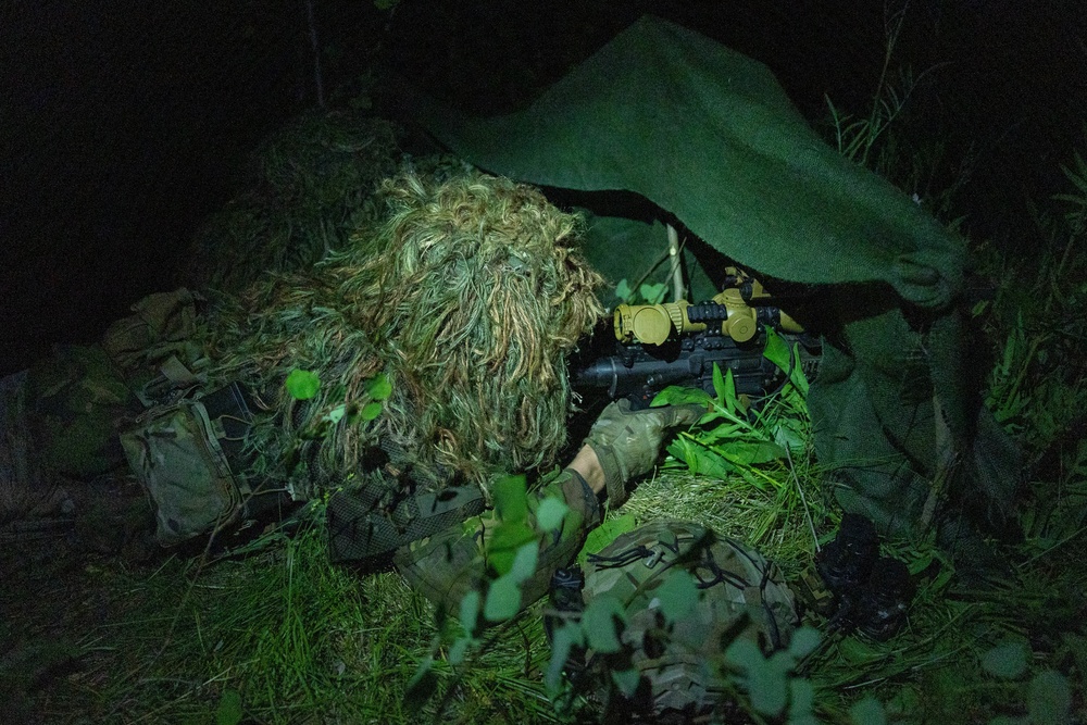 International Specialty Training Center Night Sniper Course