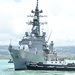 JS Takanami Departs Pearl Harbor