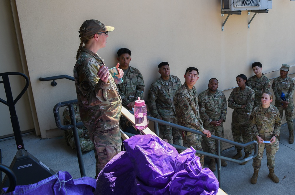 Aviano AB post office and emergency responders conduct suspicious package training