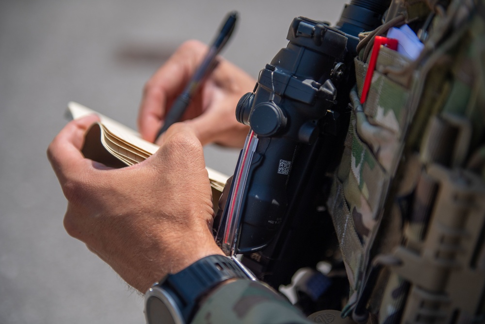 Aviano AB post office and emergency responders conduct suspicious package training