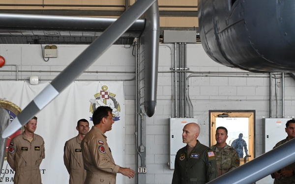 39th ABW Command leadership showcase NATO partnership with Polish Military Contigent Immersion