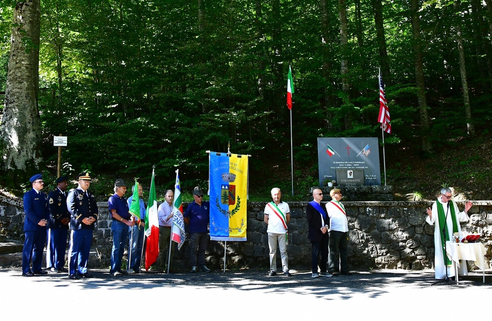 WWII Commemoration in honor of U.S. Bronze Star Medal awardee; Manrico Ducceschi