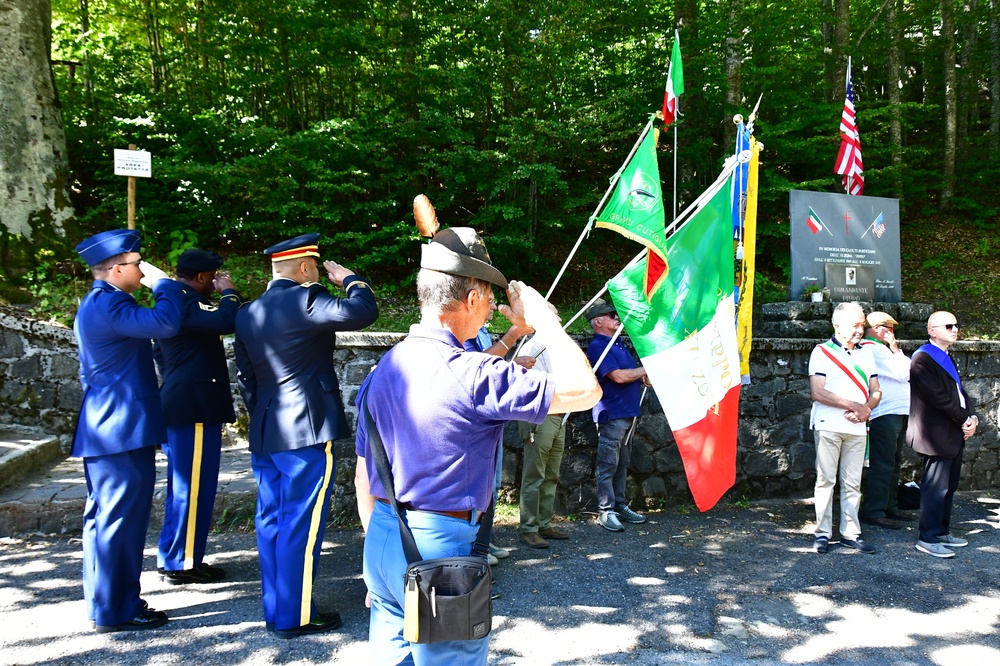 WWII Commemoration in honor of U.S. Bronze Star Medal awardee; Manrico Ducceschi