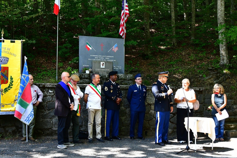 WWII Commemoration in honor of U.S. Bronze Star Medal awardee; Manrico Ducceschi