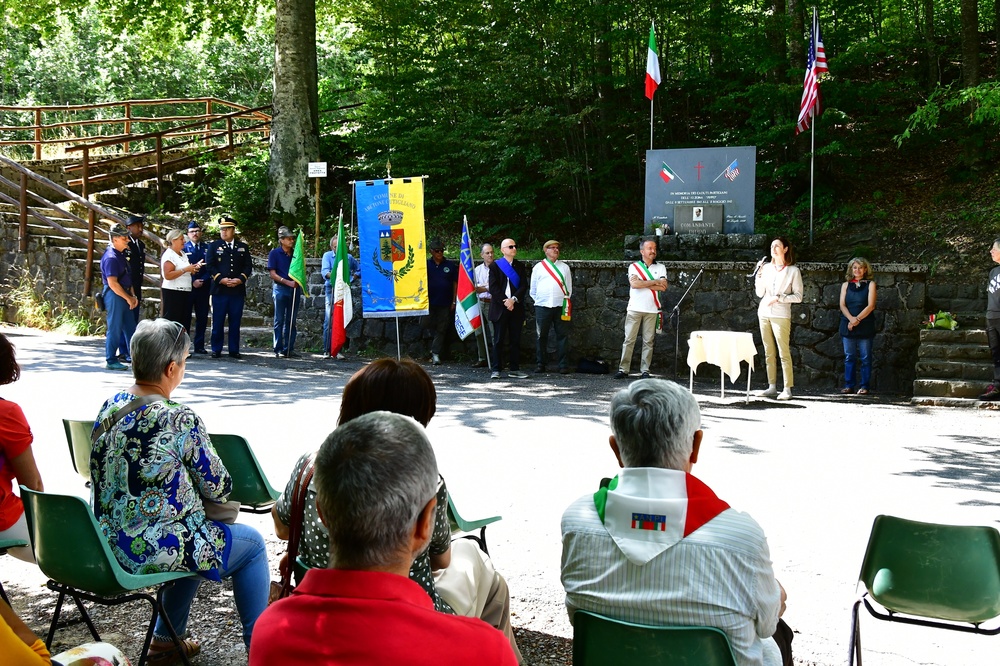 WWII Commemoration in honor of U.S. Bronze Star Medal awardee; Manrico Ducceschi