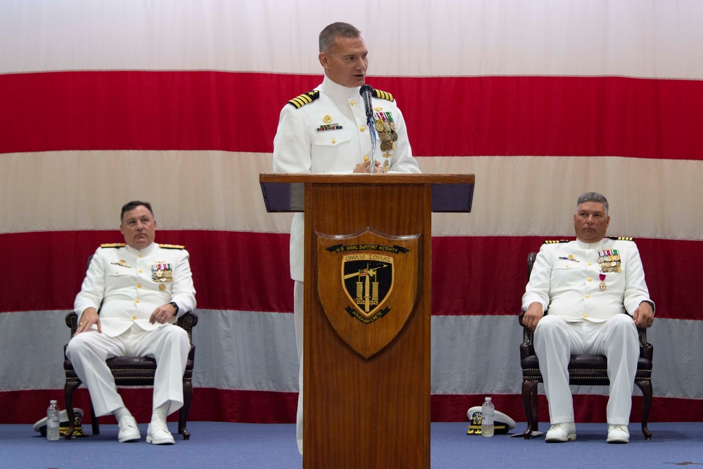 NSA Souda Bay Holds Change of Command