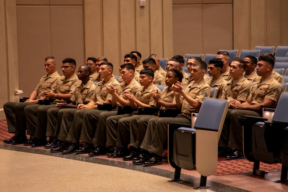 SMMC visits Corporals Course Graduation