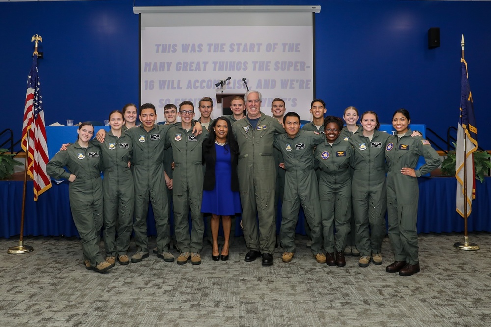 CNAL attends Flight Academy Graduation at ECSU