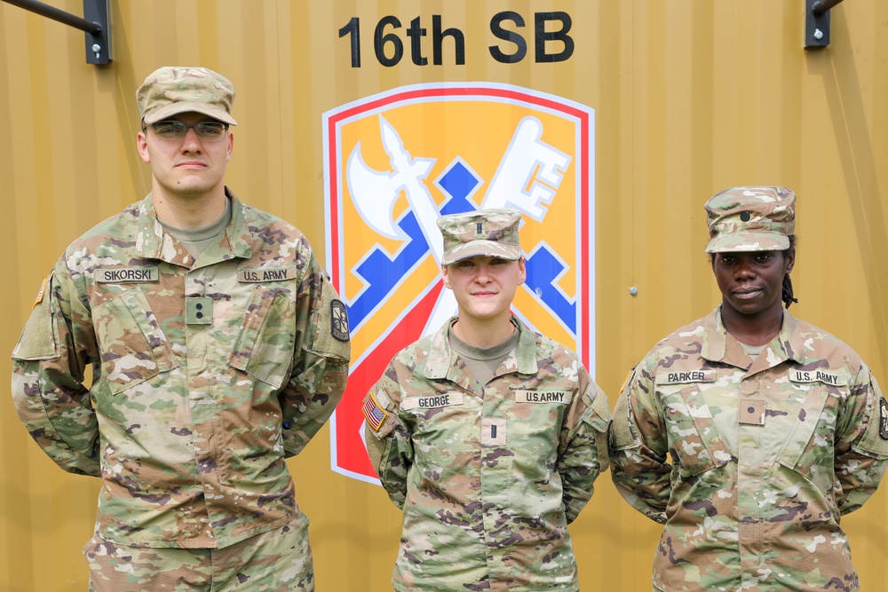 Cadets Train With 21st Theater Sustainment Command Leaders