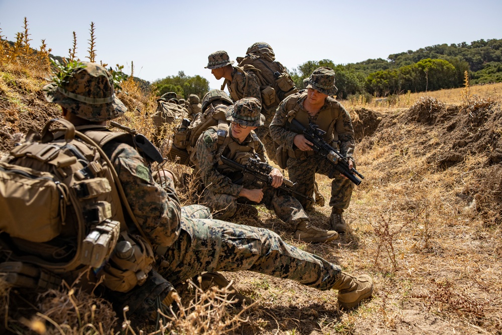 FASTEUR Marines conduct patrol and live-fire training